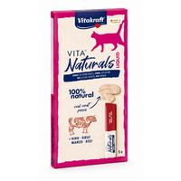 Vitakraft Vita Naturals Liquid Hovädzie 5 × 15 g